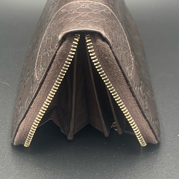 COPY - Signature Zip Around Wallet Guccissima Lea… - Picture 6 of 7